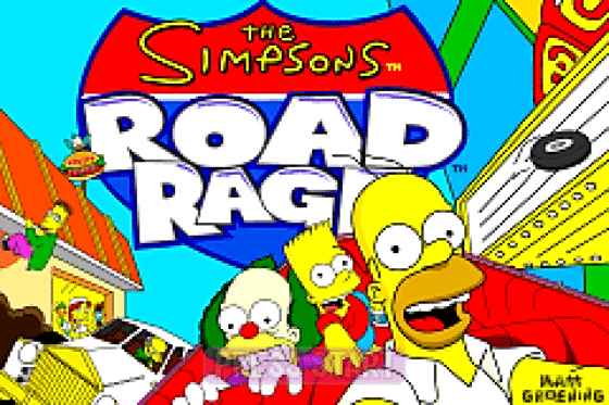 roadrage gba screenshot